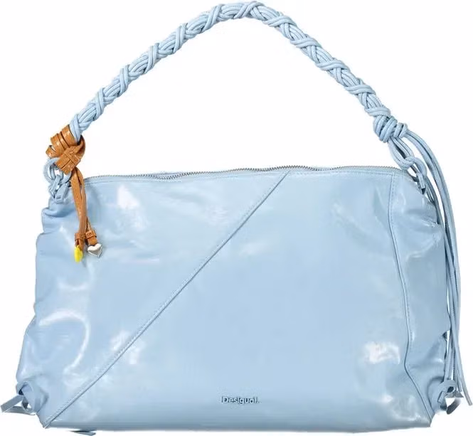 Desigual Azzurro Polyurethane Woman Handbag
