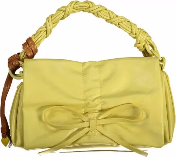 Desigual Giallo Polyurethane Women's Handbag