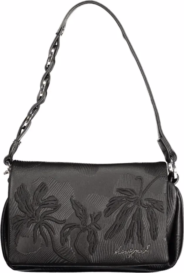 Desigual Black Polyurethane Women's Bag
