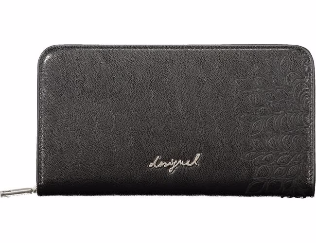 Desigual Nero Poliuretano Woman Wallet