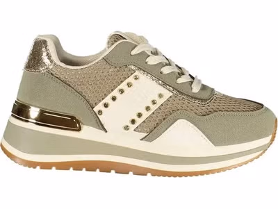 Verde Polyurethane Women Sneaker