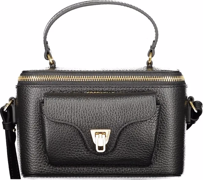 Coccinelle Black Leather Women Handbag