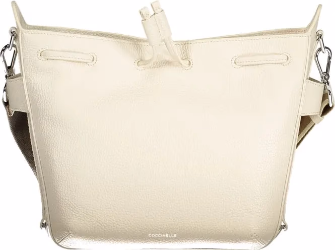 Coccinelle Bianco Leather Women Handbag
