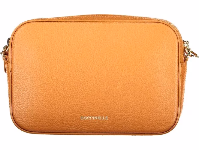 Coccinelle Arancione Leather Woman Handbag