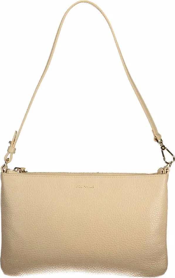 Coccinelle Beige Leather Women Handbag