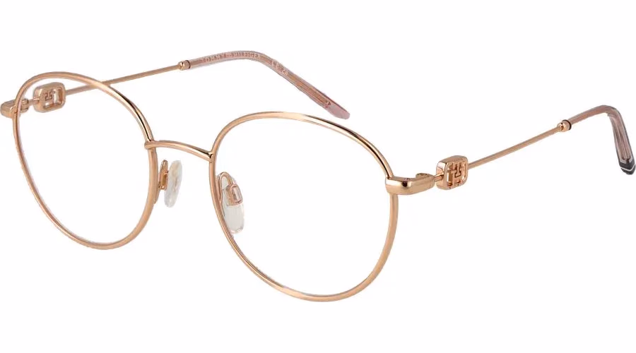 Tommy Hilfiger Gold Stainless Steel Glasses (Frames)