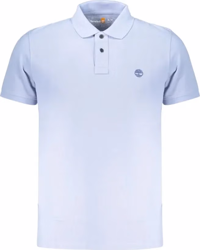 Timberland Azzurro Cotton Men Polo Shirt
