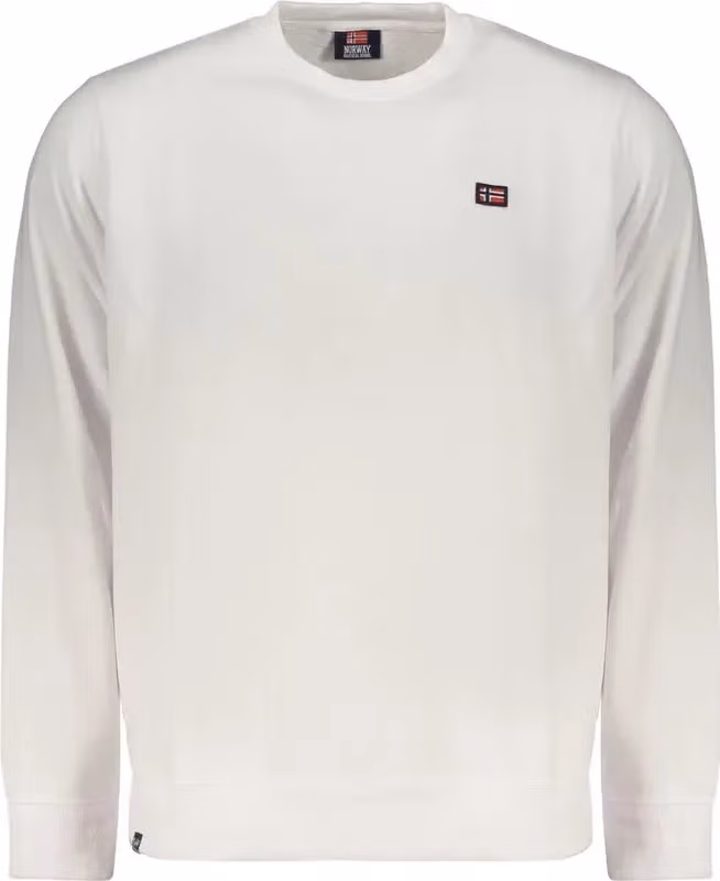 Norway 1963 Bianco Cotton Men Sweatshirt