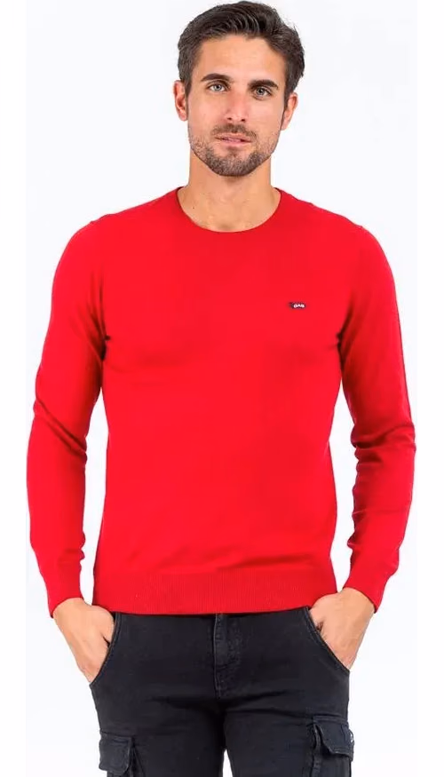Gas Gray Cotton Sweatshirt