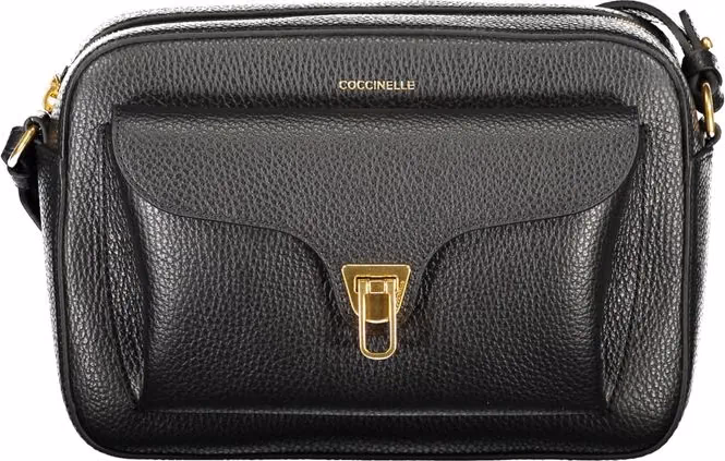 Coccinelle Black Leather Women Bag