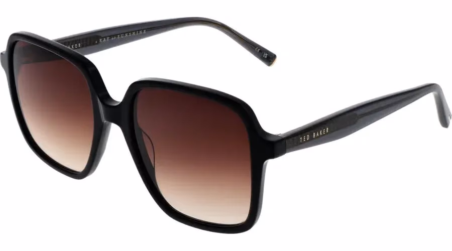 Ted Baker Black Acetate Sunglasses