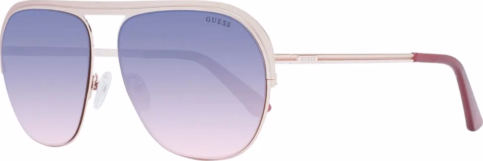 Guess Rose Gold Metal Sunglasses