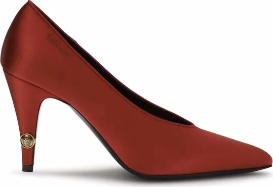 Versace Multicolor Viscose High Heel Pumps