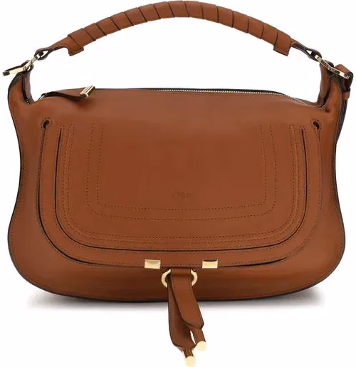 Chloé Brown Calf Leather Bos Taurus Shoulder Bag