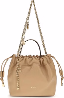 Beige Lamb Ovis Aries Aries Shoulder Bag