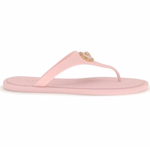 Versace Multicolor Rubber Flip-Flop Sandals