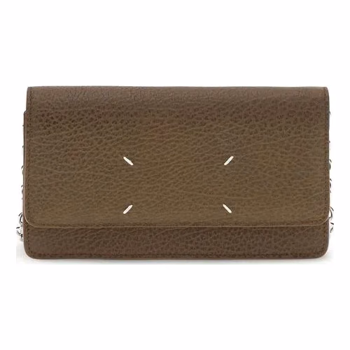 Maison Margiela Brown Calf Leather Bos Taurus Wallet