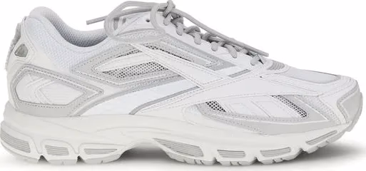 Reebok White Polyethylene Athletic Sneakers