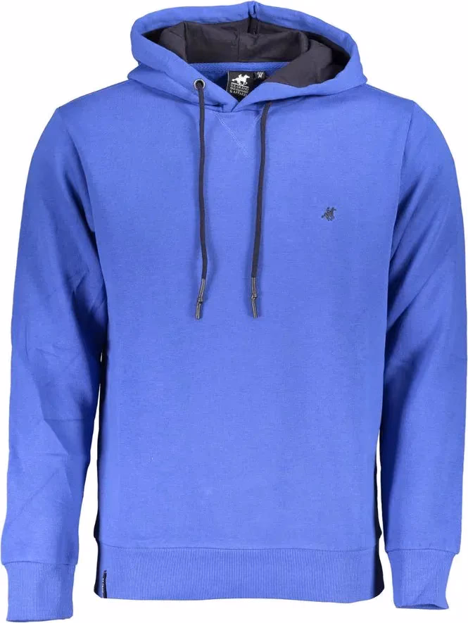 U.S. Grand Polo Blue Cotton Men's Sweatshirt