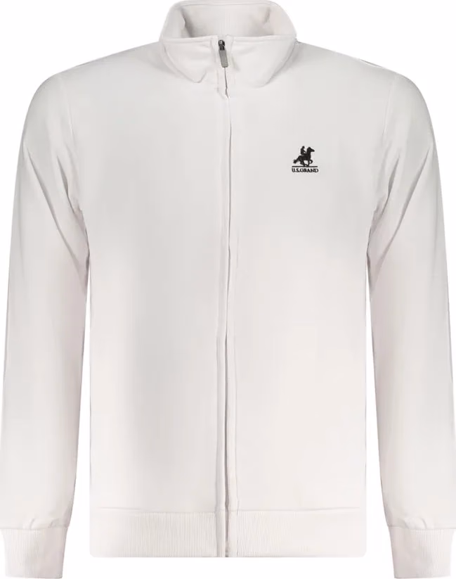 U.S. Grand Polo White Cotton Men's Sweatshirt