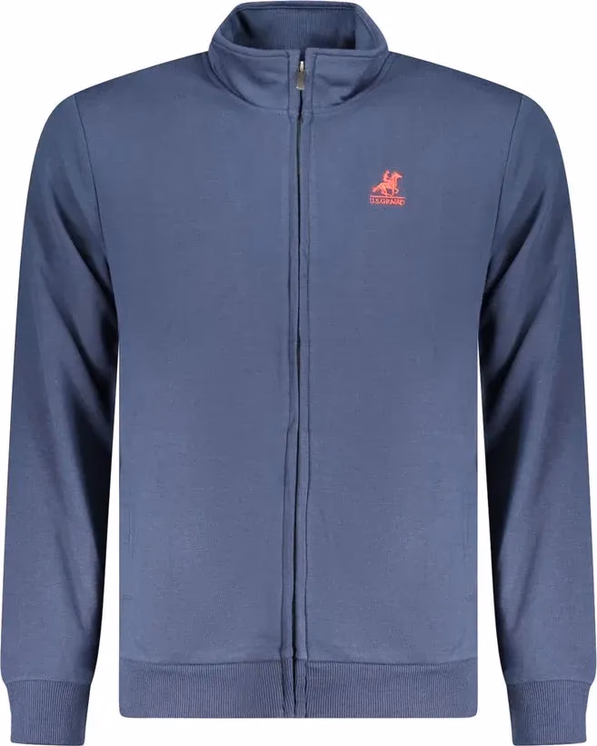 U.S. Grand Polo Blue Cotton Men's Sweatshirt