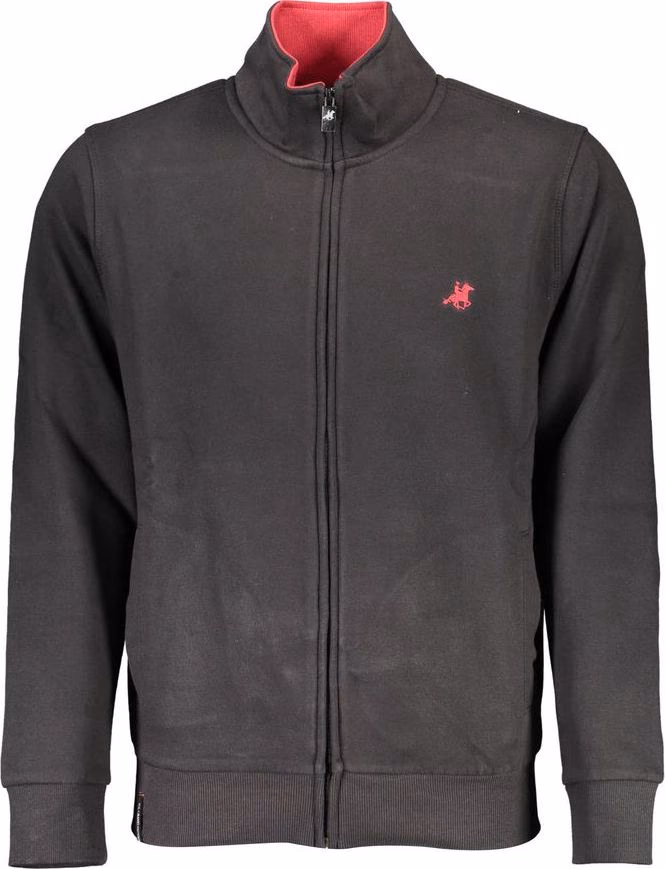 U.S. Grand Polo Black Cotton Men Sweatshirt