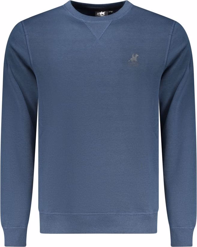 U.S. Grand Polo Blue Polyester Men Sweatshirt