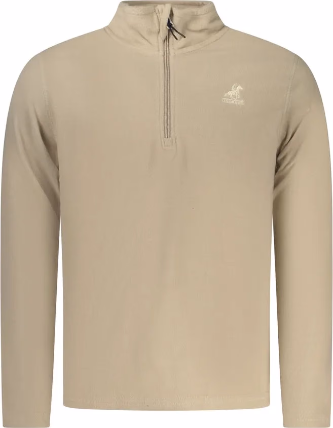 U.S. Grand Polo Beige Polyester Mens Sweatshirt
