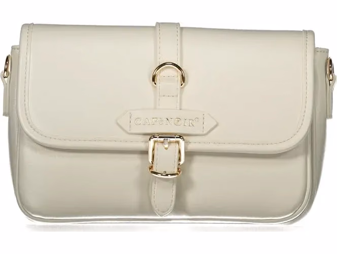 Cafenoir Bianco Polyurethane Women Handbag