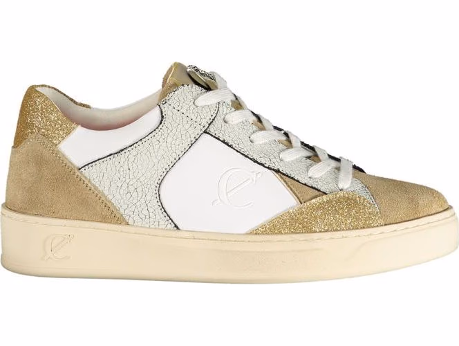 Cafenoir White Polyurethane Women Sneaker