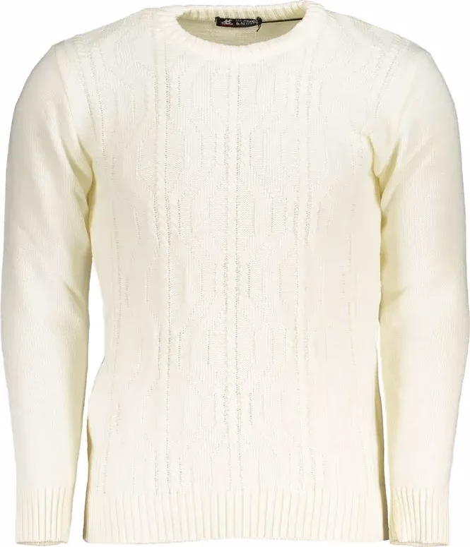 U.S. Grand Polo Bianco Acrylic Men Sweater
