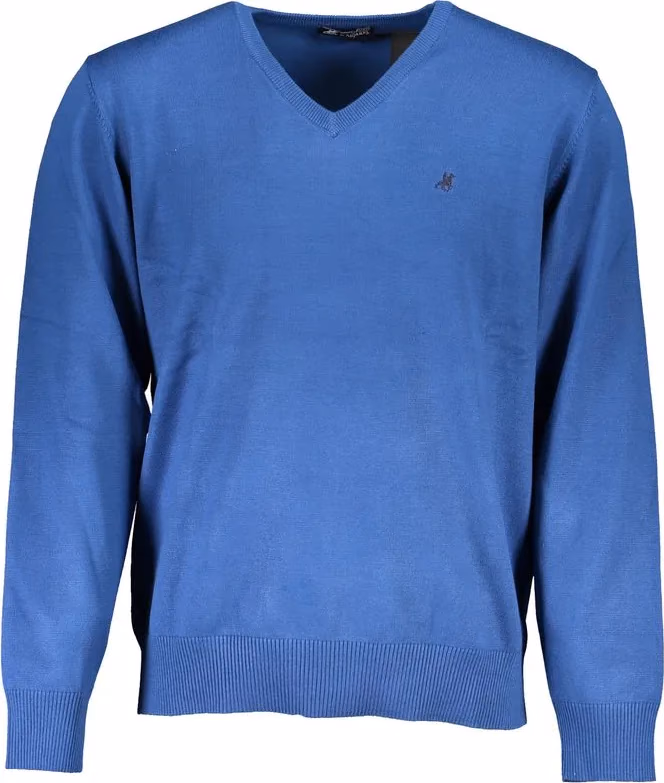 U.S. Grand Polo Blu Viscosa Uomo Maglia