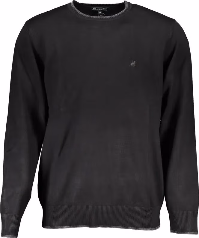 U.S. Grand Polo Nero Viscosa Men Sweater