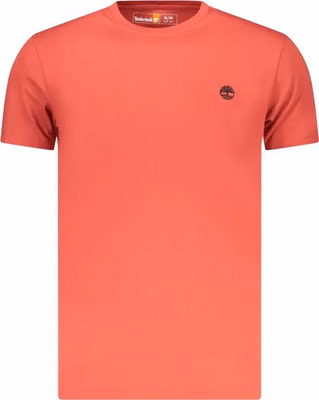 Red Organic Cotton Men T-Shirt