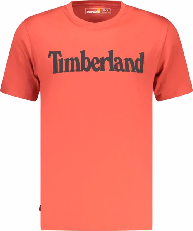 Timberland Rosso Cotton Men's T-Shirt