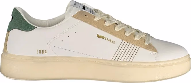 Gas White Polyurethane Men's Sneaker