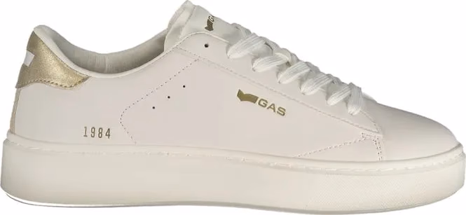 Gas White Polyurethane Women Sneaker