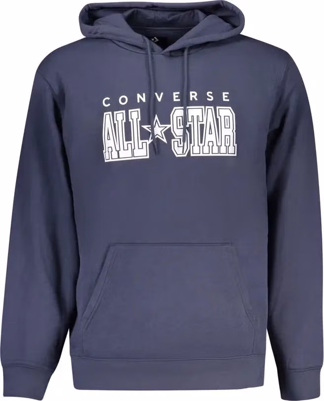 Converse Blue Cotton Men's Hoodie