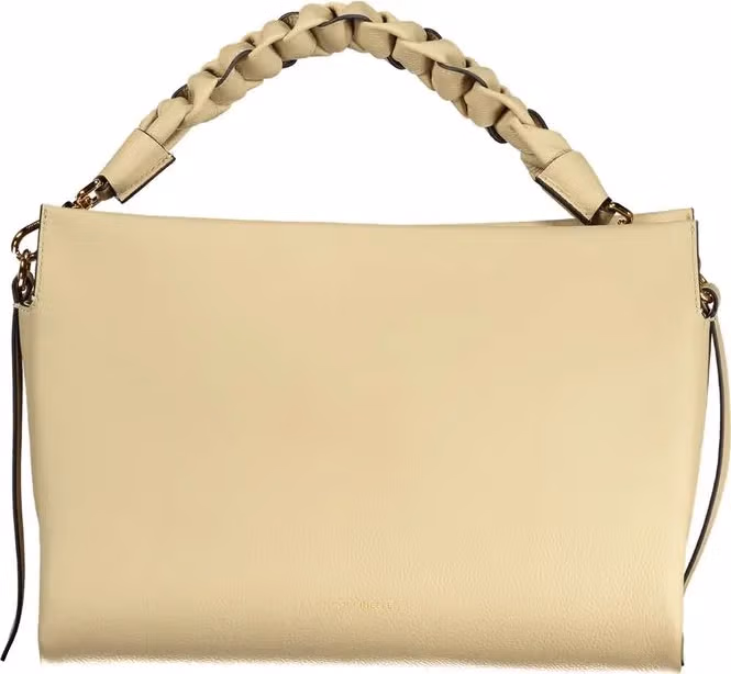 Coccinelle Beige Leather Women Handbag