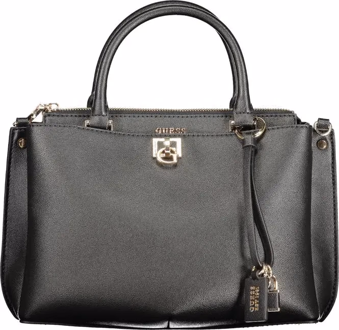 Guess Jeans Black Polyurethane Women Handbag