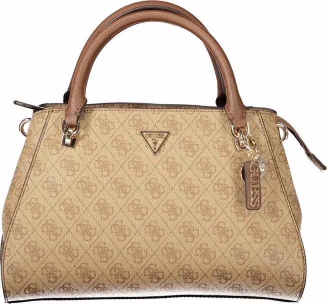 Guess Jeans Beige Polyurethane Women Handbag