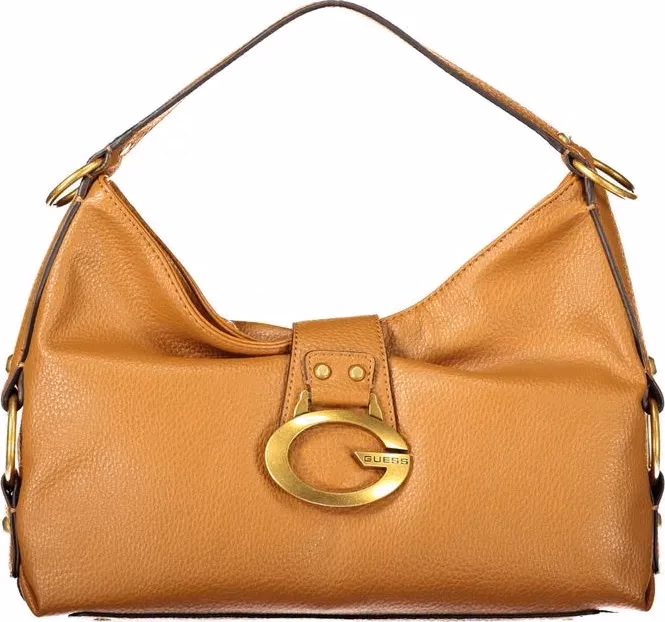 Guess Jeans Marrone Polyurethane Women Handbag