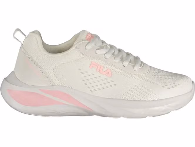 Fila White Polyester Women's Sneakers