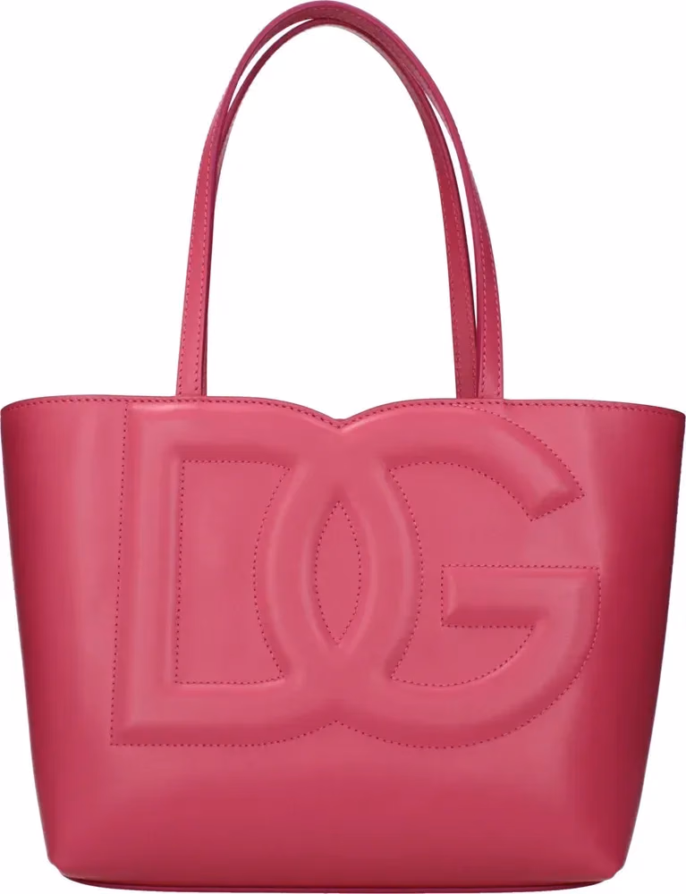 Dolce & Gabbana Pink Leather Handbag