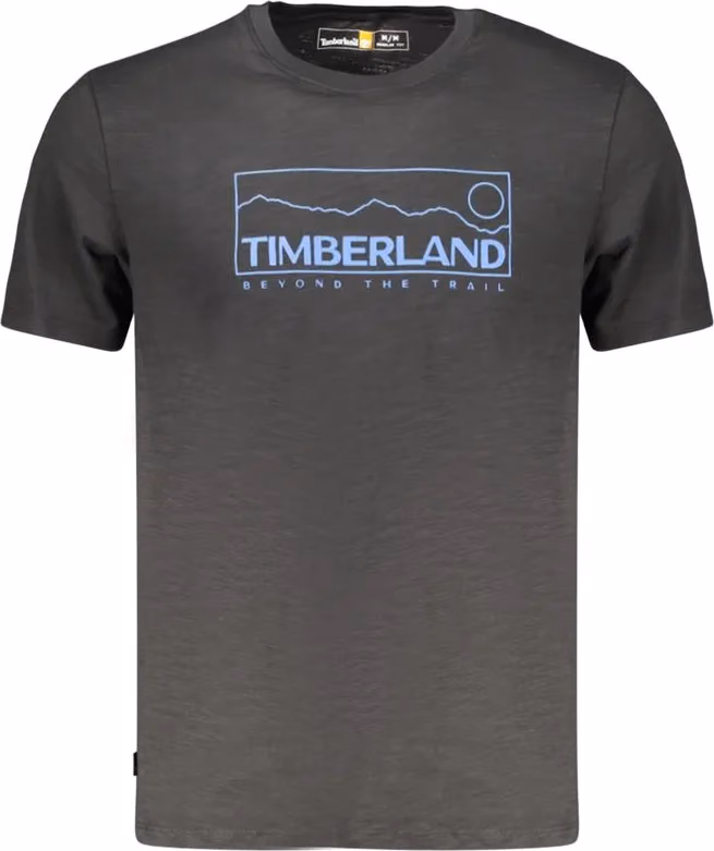 Timberland Black Cotton Men T-Shirt