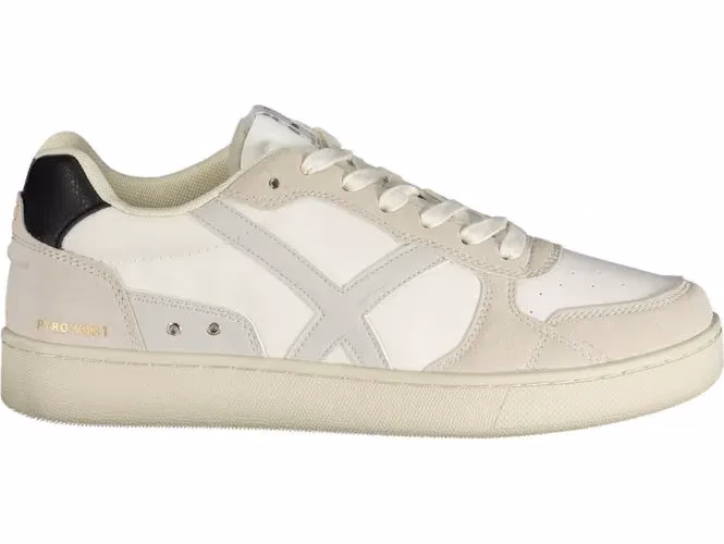 Gas Bianco Polyester Men Sneaker