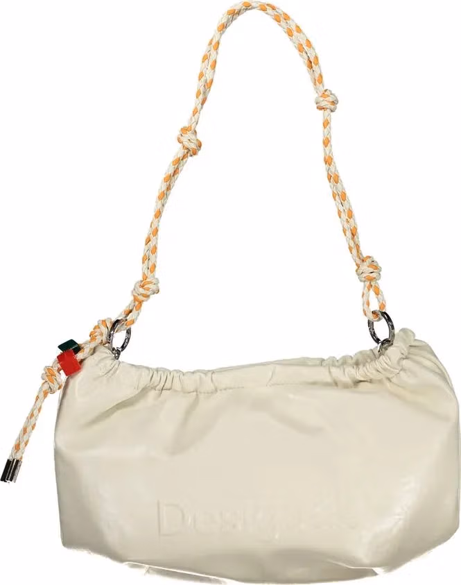Desigual Ecru Polyurethane Women Handbag