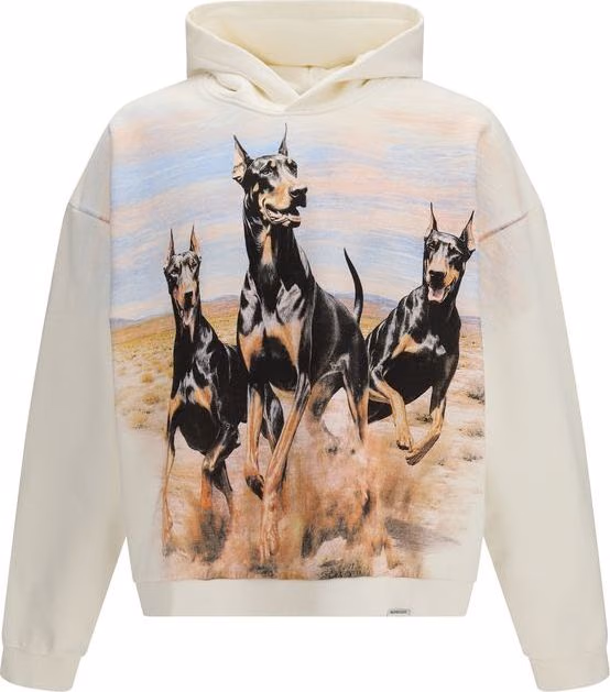 Represent White Cotton Sweatshirt