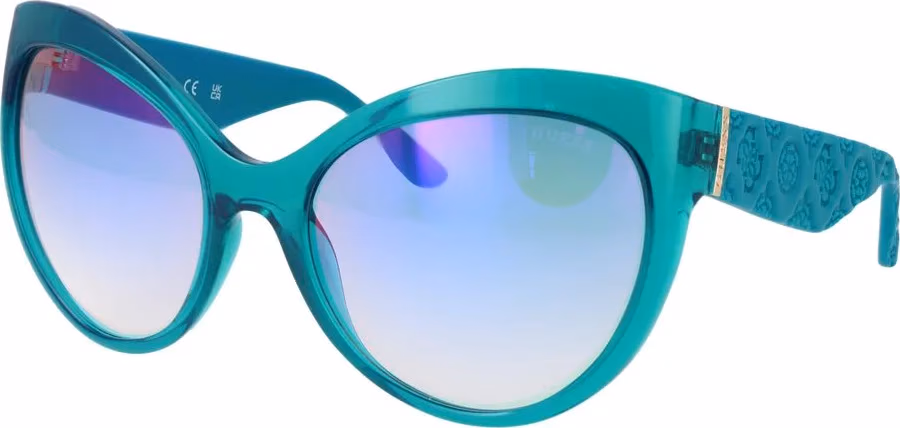 Guess Turquoise Stainless Steel Sunglasses
