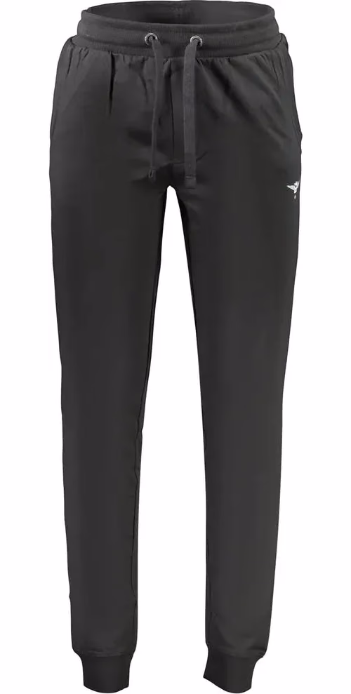 Accademia Militare Black Cotton Men's Sweatpant